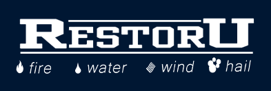 RestorU Restoration Company Logo