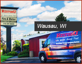 RestorU Fire & Water Hail & Storm Sewage Restoration Services of Central & NorthCentral Wisconsin
